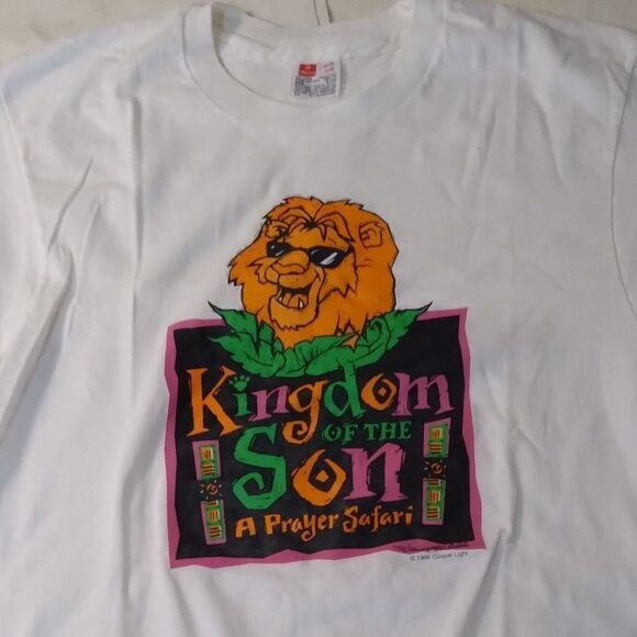 DS Vintage Kingdom Of The Son Christian Jesus Tee - Picture 1 of 8